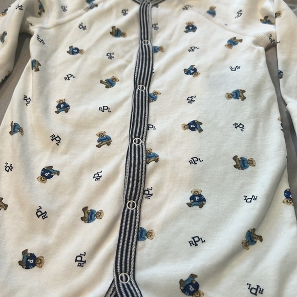 POLO RALPH LAUREN BABY SLEEPER - Picture 2 of 5